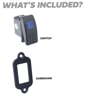 Rocker Switch & Surround Kit
