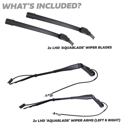 Aquablade Wiper Upgrade Kit for Land Rover Defender L663 - LHD