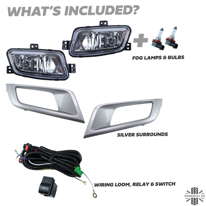 Wildtrak Style Fog Light Kit for Ford Ranger T7 2016-19