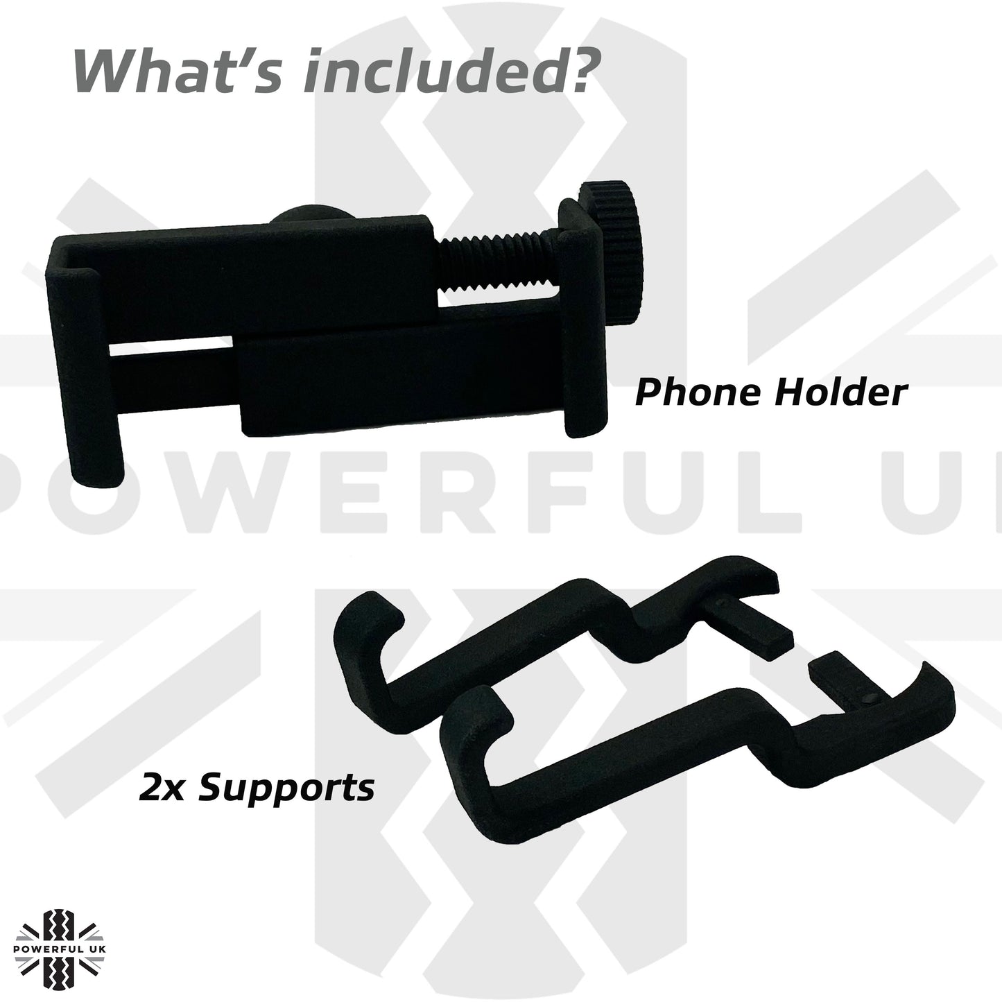 Dash Phone Holder Mount with 1" ball head for Land Rover Defender L663