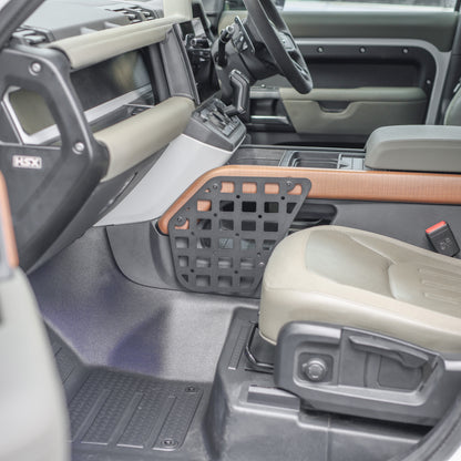 2x Centre Console Molle Plates for Land Rover Defender L663