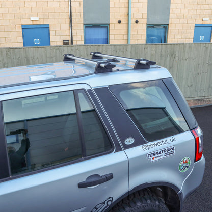 Compact Roof Rack/Cross Bar Kit for Land Rover Freelander 2