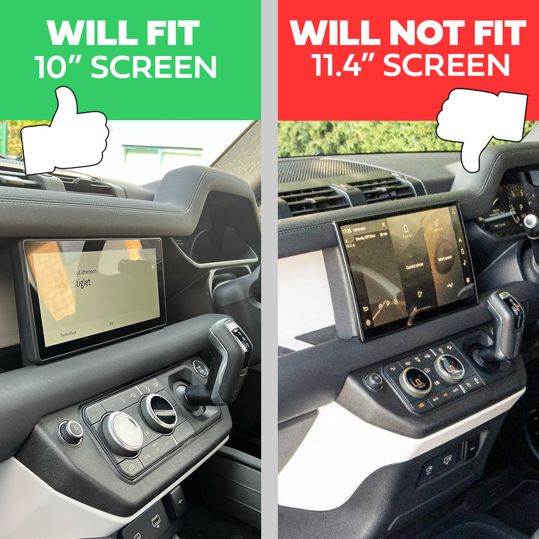 Auxiliary Panel Kit for Land Rover Defender L663 - Right Hand Drive