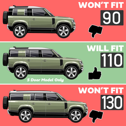 Loadspace Partition Net for Land Rover Defender L663 (110) - PFUK Design