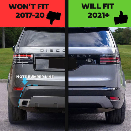 Genuine REAR Mudflaps for Land Rover Discovery 5 facelift 2021+