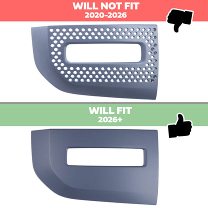 Fog Bezel Insert 'Fog Hole Only' for Land Rover Defender L663 2026 - Genuine(Used)