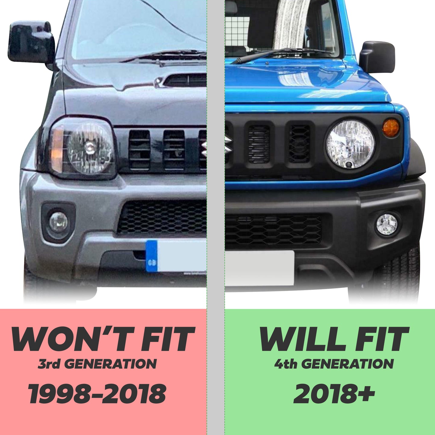 Front Bumper Fog Lamp for Suzuki Jimny 4th Gen 2018-onwards - LEFT