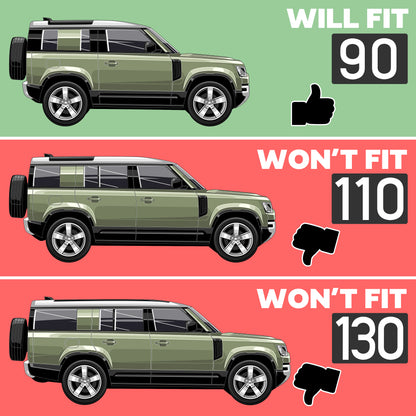 Door Edge Protection Strips for Land Rover Defender L663 90