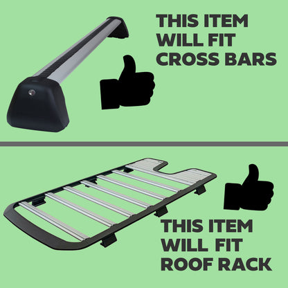 Replacement Rubber Strip for Cross Bar/Roof Rack for the Land Rover Defender L663 - Genuine