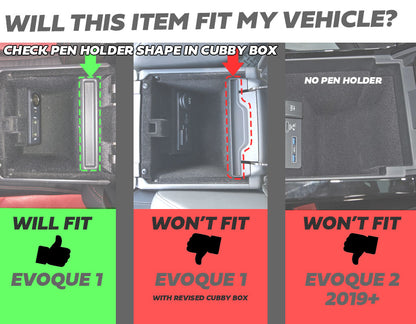 Wireless Charging Tray for Range Rover Evoque 1 - for Early Type Cubby Box