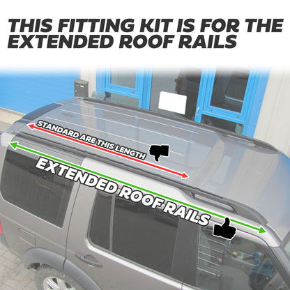 Genuine Fitting Kit for Extended Roof Rails for Land Rover Discovery 3/4