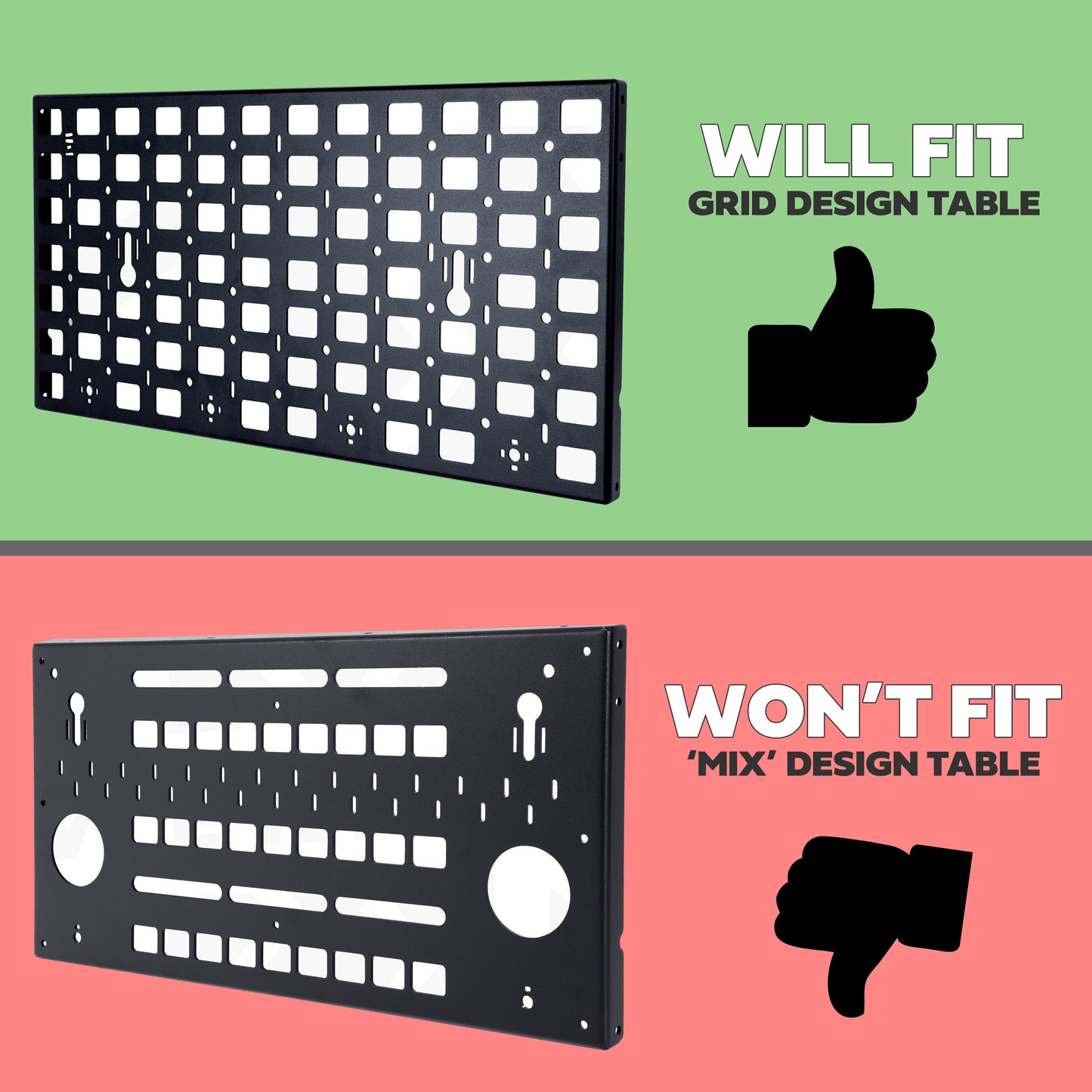 Insert Board for Powerful UK Folding Picnic Table for Land Rover Defender L663