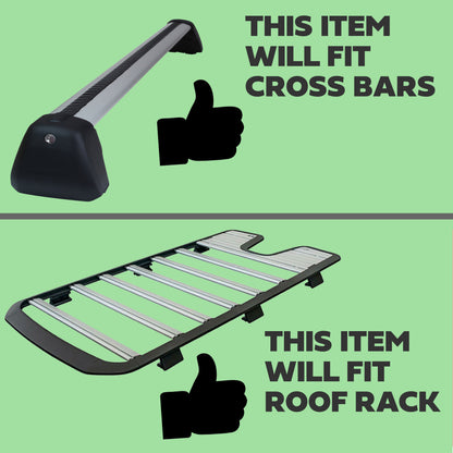 2x T-Slot Eyenut Mounts for Expedition Roof Rack/Cross Bars for Land Rover Defender L663