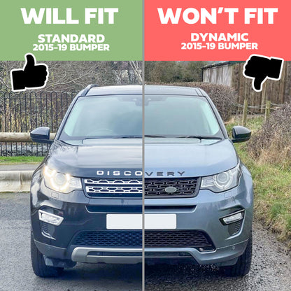 Front Tow Eye Cover for Land Rover Discovery Sport 2015-19 Standard Bumper - Anthracite