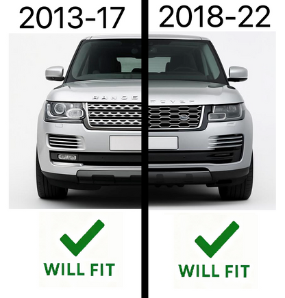 LEFT Door Handle Key Piece for Range Rover L405 - Indus Silver