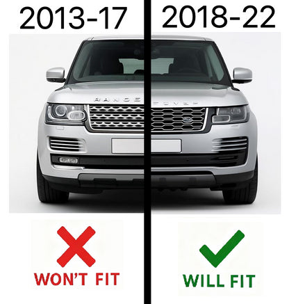 Front Bumper Lower Trim - Silver for Range Rover L405 2018