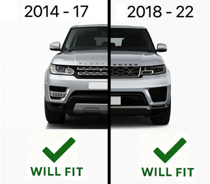 Start / Stop Chrome Metal Button Surround Trim for Range Rover Sport L494