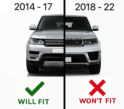 Rear Tow Eye Cover for Range Rover Sport L494 (2014-17)  - Gloss Black