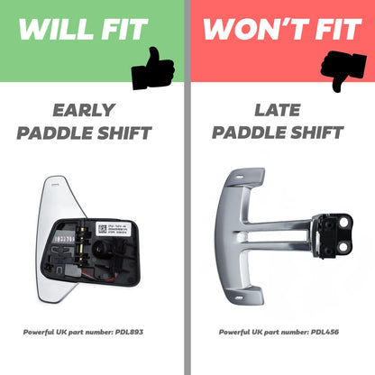 Aluminium Paddle Shift extension kit for Land Rover Discovery Sport