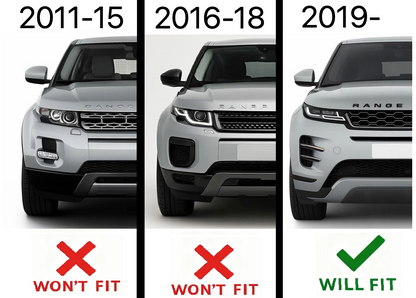 Front Mudflap Kit for Range Rover Evoque 2 L551 - Standard - Genuine