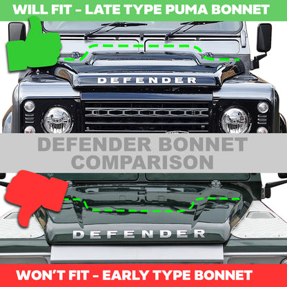 Decal Set for Puma Bonnet for Land Rover Defender