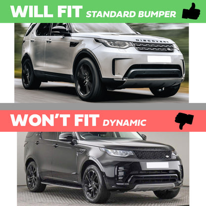 Front Bumper "Dynamic" Tow Eye Cover - Silver - for Land Rover Discovery 5