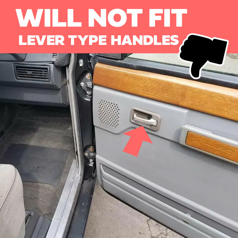 Range Rover Classic Installing Rear Handle 4x Door Handle Bowls for Range Rover Classic - Foundry Finish – Powerful UK