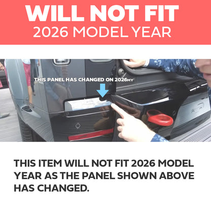 Rear Bumper Cover for Land Rover Defender L663 - with LEDs