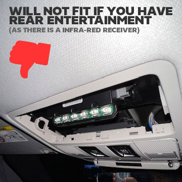 Genuine Sunglasses Holder Upgrade / Repair kit for Land Rover Discovery 5 - Ivory