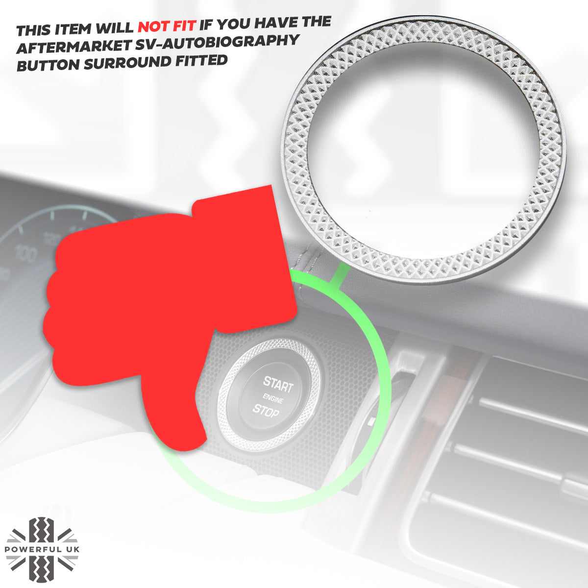 Dash Insert Kit - Range Rover Sport L494 (LHD) - Satin Black