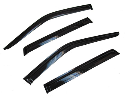 Wind Deflector Kit 4 pcs Tinted for Land Rover Freelander 2