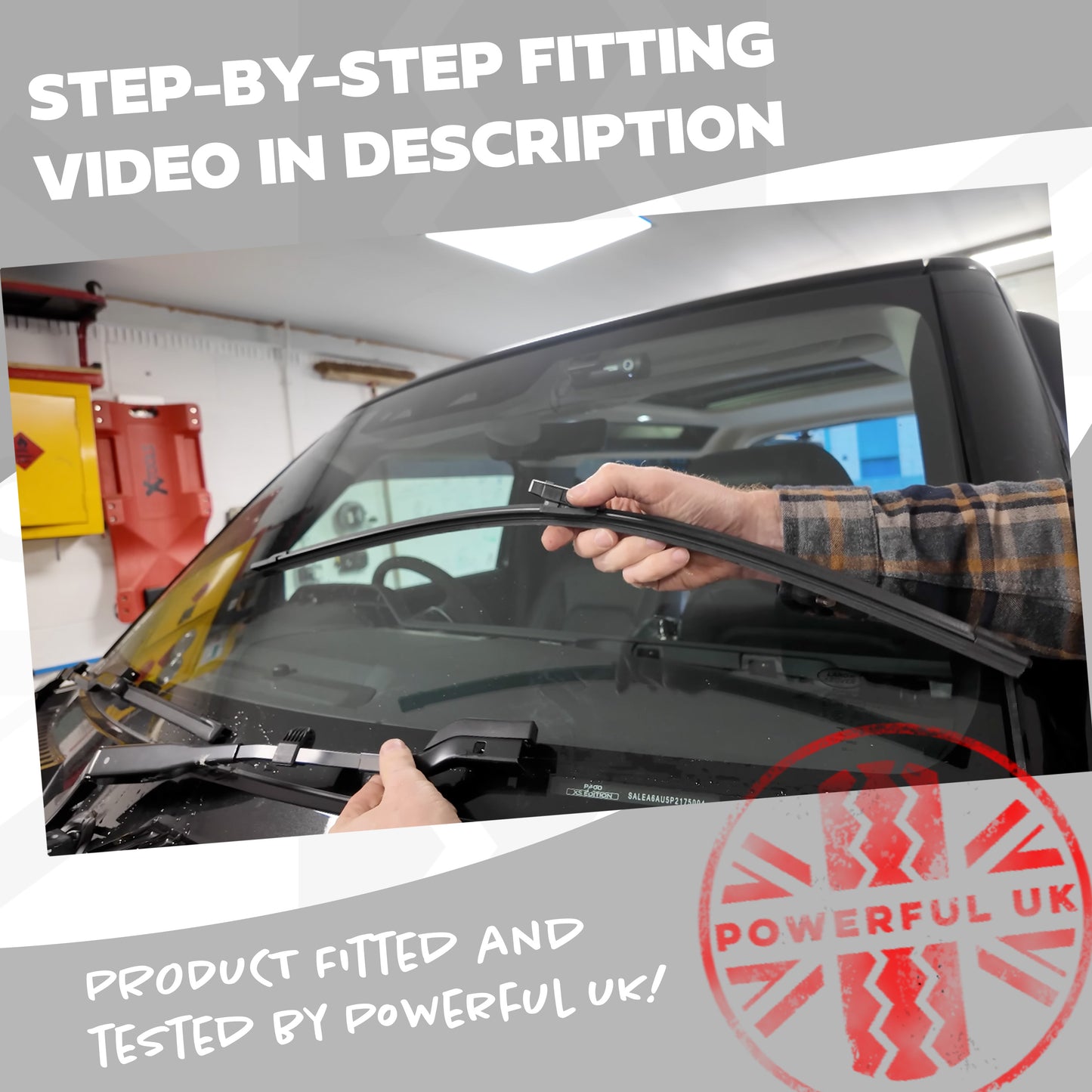 Aquablade Wiper Upgrade Kit for Land Rover Defender L663 - LHD