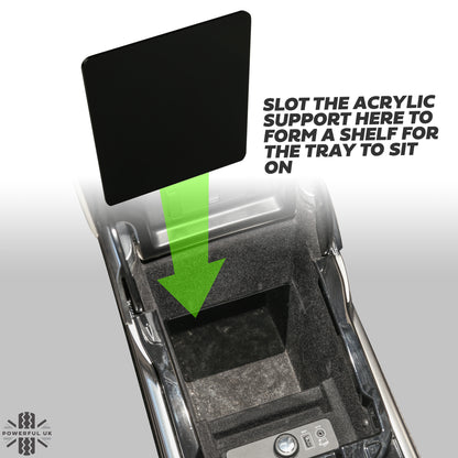 Wireless phone charging tray for Range Rover L405 2014-17 (for vehicles with NO fridge)