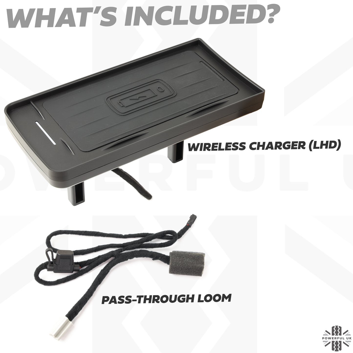 Wireless Charger 'Hardwired Type' for Range Rover Sport L494 2018 - LHD