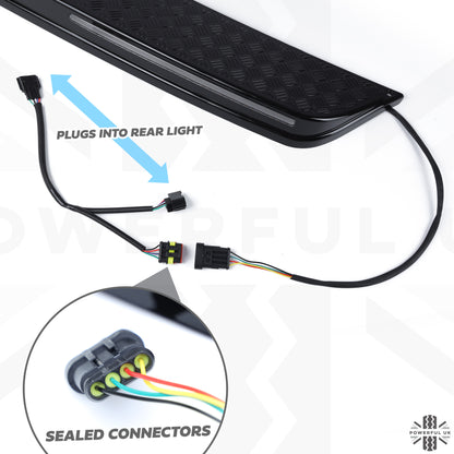 Rear Bumper Cover for Land Rover Defender L663 - with LEDs