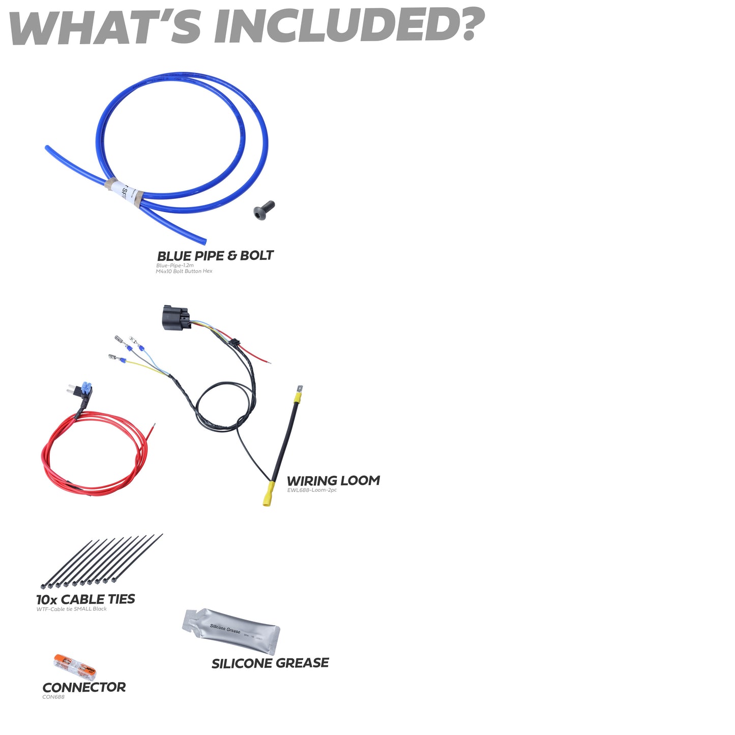Rear Door Soft Close WIRING KIT ONLY for Land Rover Defender L663