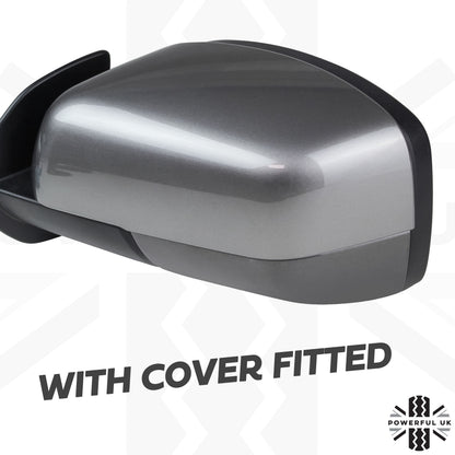 Top Half Mirror Covers for Range Rover L322 (05-09 Mirrors) - Stornoway Grey