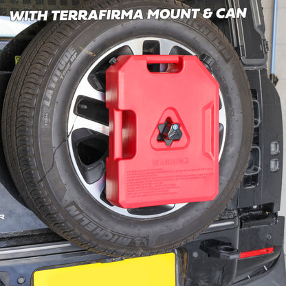 Fuel Can Spare Wheel Mount Kit for Land Rover Defender L663 - Single Can