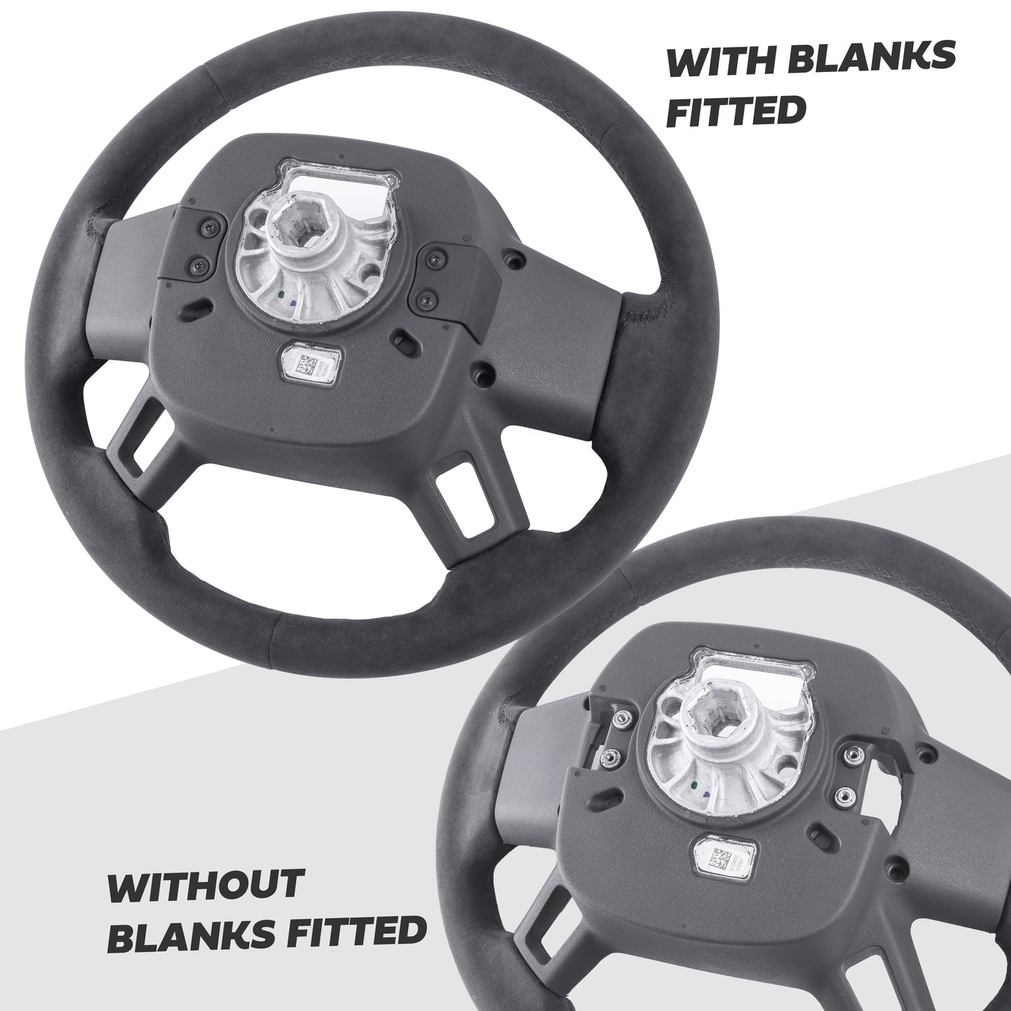 Paddle Shift Blank Kit for Alcantara Steering Wheel for Land Rover Defender L663