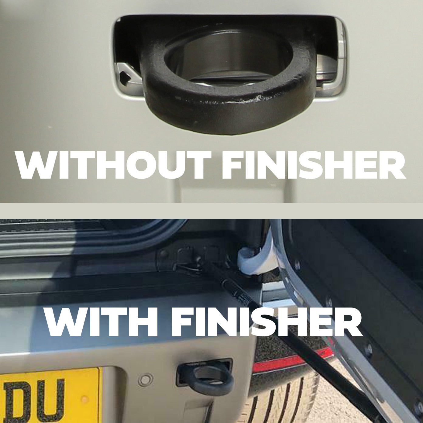 Tow Loop Finisher Inserts for Land Rover Defender L663 - Pair