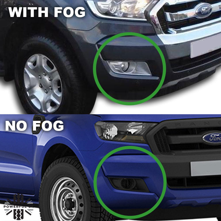 Fog Light Kit for Ford Ranger T7 2016-19