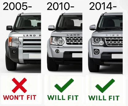 Interior Radio/Climate Control Button Covers (5 pc) - Silver - for Land Rover Discovery 4