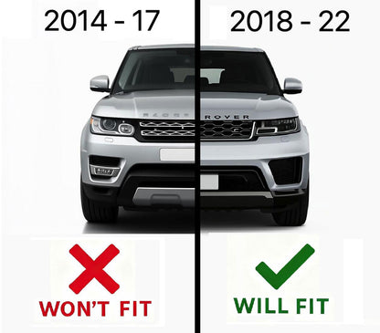 Front Tow Eye Cover for Range Rover Sport L494 2018+ - Gloss Black