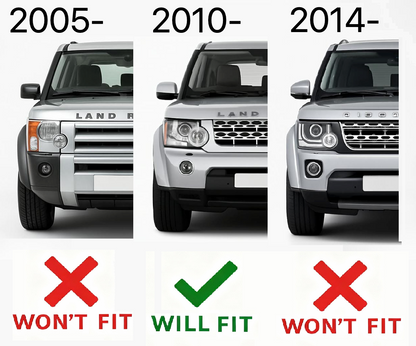 Front Light Guards for Land Rover Discovery 4 2010-13 - Aftermarket