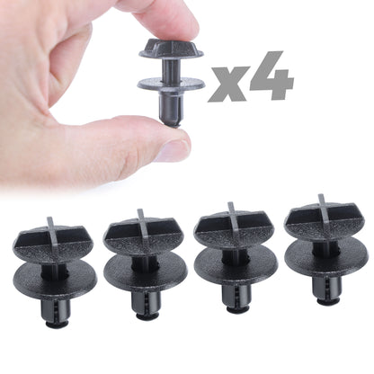 4pc Clips for the Battery Cover on the Range Rover Evoque 1