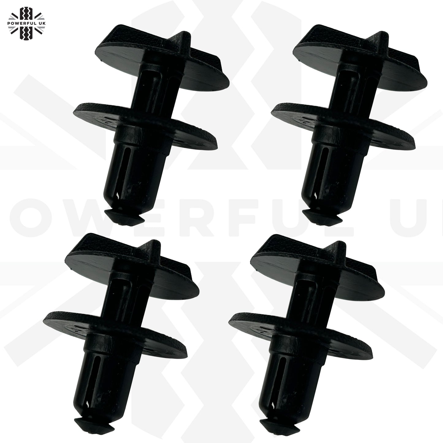 Genuine 4pc Clips for the Battery Cover on the Range Rover Evoque 1