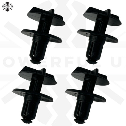 Genuine 4pc Clips for the Battery Cover on the Range Rover Evoque 1