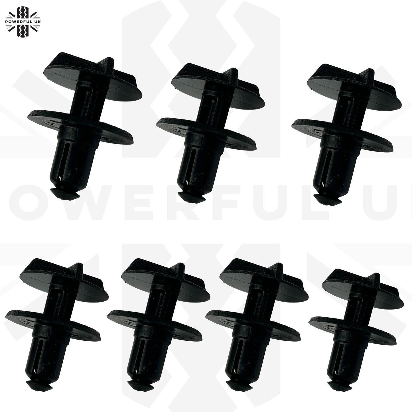Genuine 7pc Clips for the Battery Cover on the Range Rover Evoque 2 2019+