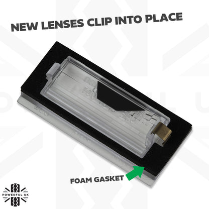 LED number licence plate light upgrade KIT for Range Rover L322