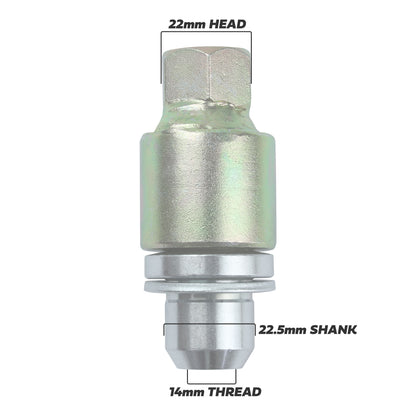 Locking Wheel Nut Kit (Capped Type) for Range Rover Sport L494